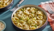 Orecchiette With Shredded Brussels Sprouts. Photo credit: Tom McCorkle for The Washington Post