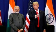 FILE PHOTO: U.S. President Donald Trump holds a bilateral meeting with India's Prime Minister Narendra Modi alongside the ASEAN Summit in Manila, Philippines November 13, 2017. REUTERS/Jonathan Ernst/File Photo