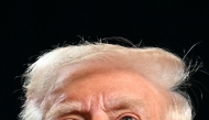 US President Donald Trump delivers remarks at the House Republican Members Conference Dinner at Trump National Doral Miami, in Miami, Florida on January 27, 2025. (Photo by Mandel NGAN / AFP)
