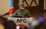 Leader of Alliance Fleuve Congo (AFC), Corneille Nangaa, a political-military movement of rebel groups including the M23 speaks during a press conference in Goma on January 30, 2025. (Photo by Tony KARUMBA / AFP)
