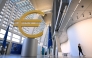 Photo used for representational purposes. A giant Euro sculpture is pictured at the headquarters of the European Central Bank (ECB) prior to a press conference on the Eurozone's monetary policy in Frankfurt am Main, western Germany, on January 30, 2025. Photo by Kirill KUDRYAVTSEV / AFP.