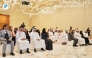 Swedish Ambassador to Qatar H E Gautam Bhattacharyya (fourth right) with other officials during the press conference. Pic by Ahmed Barakat / The Peninsula
