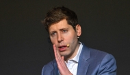 Open AI CEO Sam Altman speaks during a press conference with Kakao CEO Chung Shin-a at a hotel in Seoul on February 4, 2024. (Photo by Jung Yeon-je / AFP)