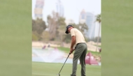 England's Brandon Robinson Thompson secured a two-shot lead at the halfway stage of the Commercial Bank Qatar Masters.