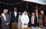 UDST President Dr. Salem Al Naemi touring the festival held inside the campus. Former Minister of Energy and Industry H E Dr. Mohammed bin Saleh Al Sada and US Ambassador to Qatar H E Timmy Davis also attended the event.