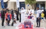 Children take part in an activity organised by QNB Group at Msheireb Downtown Doha to mark National Sport Day. 