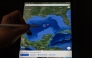 This photo illustration shows the Gulf of Mexico branded as Gulf of America displayed on the Google Maps application on a tablet on February 11, 2025, in Bogota, Colombia. (Photo by Luis Acosta / AFP)
 