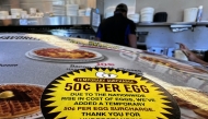 Waffle House pointed to soaring egg prices when it announced a 50-cent surcharge on eggs. (Photo by Michael S Williamson/The Washington Post)