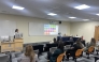 Attendees during a lecture in a classroom at the UDST.