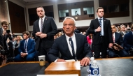 File: Robert F Kennedy Jr testifies on January 29 during a Senate Finance Committee confirmation hearing on Capitol Hill. (Photo by Demetrius Freeman/The Washington Post)
