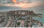 A file photo of the residential buildings in The Pearl Qatar.