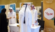 QLM officials during the 4th annual Education City career fair.