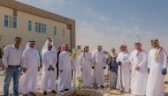 Ministry of Municipality and Mowasalat (Karwa) officials during the event.