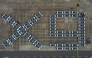 An aerial photo shows X9 electric vehicles by Chinese EV manufacturer XPeng, waiting to be loaded on a ship of the NYK line for Thailand during a ceremony in the Port of Guangzhou, China's southern Guangdong province on February 22, 2025. (Photo by Pedro Pardo / AFP)