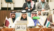 Speaker of the Shura Council H E Hassan bin Abdullah Al Ghanim during his participation in the conference.