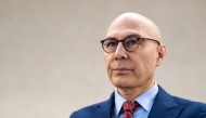 UN High Commissioner for Human Rights Volker Turk looks on prior to the opening of the 58th session of the United Nations Human Rights Council in Geneva, on February 24, 2025. (Photo by Fabrice COFFRINI / AFP)