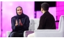 Vice Chairperson and CEO of Qatar Foundation H E Sheikha Hind bint Hamad Al Thani in conversation with journalist and video creator Uptin Saiidi at the Web Summit Qatar 2025.