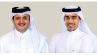 Abdulaziz Mohamed Al Mana (left) and Abdulatif Ali Al Fozan