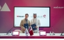 GCO Director and Chairman of the Permanent Web Summit Organizing Committee H E Sheikh Jassim bin Mansour bin Jabor Al Thani with iHeart official at the signing ceremony.