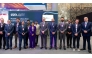 Officials from Al Abdulghani Motors pose for a group photo at the Web Summit.