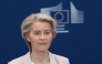 European Commission President Ursula von der Leyen gives a press conference after a 