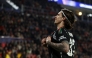 Arsenal's Italian defender #33 Riccardo Calafiori celebrates scoring his team's seventh goal during the UEFA Champions League round of 16 first leg football match between PSV Eindhoven (NED) and Arsenal FC (ENG) at the the PSV Stadion, in Eindhoven, on March 4, 2025. (Photo by MAURICE VAN STEEN / ANP / AFP) / Netherlands OUT
