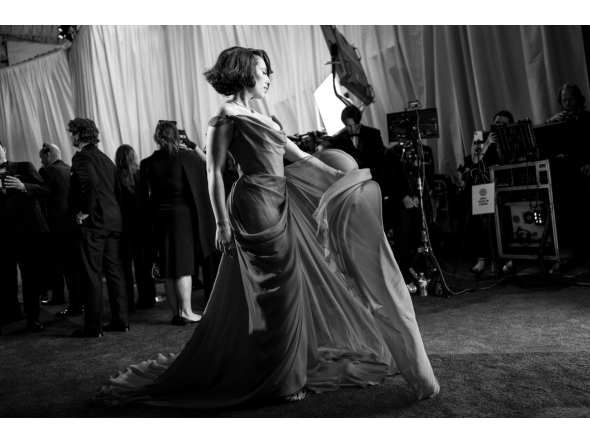 Raye attends the 97th annual Oscars at Ovation Hollywood on March 02, 2025 in Hollywood, California. Emma McIntyre/Getty Images/AFP