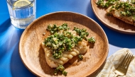 Seared grouper with peanut salsa. (Photo by bTom McCorkle for The Washington Post/food styling by Gina Nistico for The Washington Post)