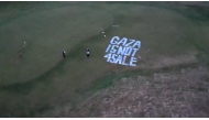 Screengrab from a video posted by Palestine Action on social media.