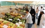 A view of a local farmer market.