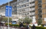 A general view shows the Gemelli University Hospital where Pope Francis is hospitalized with pneumonia, in Rome on March 10, 2025 (Photo by Dimitar DILKOFF / AFP)