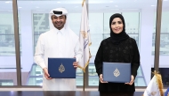 Officials during the agreement signing ceremony.