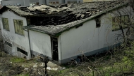 This photograph shows a view of a burnt down establishment inside which a fire broke out and killed 51 people in Kocani, a town some 100 kilometres east of the capital Skopje, on March 16, 2025.Photo by Robert ATANASOVSKI / AFP