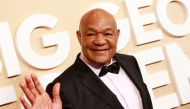 Retired pro-boxer George Foreman arrives for the world premiere of 