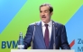Minister of State for Foreign Trade Affairs at the Ministry of Commerce and Industry, H E Dr. Ahmed bin Mohammed Al Sayed during the forum in Berlin, Germany.