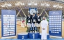 Director of Support Services Sector at Hathab, Omar Al Buainain presented the trophies to Small Tour podium winners.