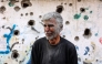 An elderly Palestinian man reactsas he stands in front of a building hit by an Israeli strike, in Gaza City's eastern neighbourhood of Shujaiya on April 10, 2025. Photo by Omar AL-QATTAA / AFP