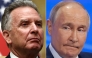 This combination of pictures created on April 11, 2025 shows, L-R, US Middle East envoy Steve Witkoff in Riyadh, Saudi Arabia, on February 18, 2025 and Russian President Vladimir Putin in Moscow on March 18, 2025. Photo by EVELYN HOCKSTEIN and Maxim Shemetov / POOL / AFP.