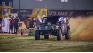 Action during the final round.