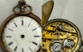 An undated handout photo released on April 15, 2025 by Henry Aldridge and Son Ltd auction house shows the gilt silver and brass watch of Danish second-class passenger Hans Christensen Givard. (Photo by Henry Aldridge and Son Ltd / AFP) 