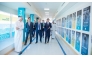 Minister of Health of Italy H E Professor Orazio Schillaci, Italian Ambassador H E Paolo Toschi and other officials during the visit at Aspetar.