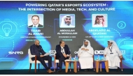Officials attending a panel discussion.