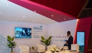 Mowasalat (Karwa) stand during the conference.