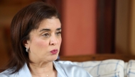 Hanan Balkhy, World Health Organization (WHO) Regional Director for the Eastern Mediterranean, speaks during an interview with AFP in Riyadh on April 20, 2025. Photo by Fayez Nureldine / AFP