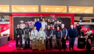 A group photo of the winners of the Regional Cup with officials.