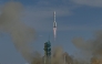 A Long March-2F carrier rocket, carrying the Shenzhou-20 spacecraft and a crew of three astronauts, lifts off from the Jiuquan Satellite Launch Centre in the Gobi desert, in northwest China on April 24, 2025. (Photo by Pedro Pardo / AFP)