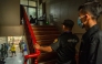 File photo: Members of the Karen Border Guard Force (BGF) carry out an inspection at a work place during a crackdown operation on illicit activity linked to scam centres in Shwe Kokko in Myanmar's eastern Myawaddy township on February 18, 2025. (Photo by AFP)
