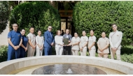 Zulal Wellness Resort by Chiva-Som officials and staff with the award.