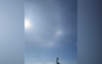Screen grab of videos shared on social media