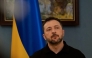 Ukraine's President Volodymyr Zelensky delivers a press conference in Kyiv on April 22, 2025, amid the Russian invasion of Ukraine. Photo by Tetiana DZHAFAROVA / AFP.